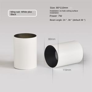 Nueva llegada 10W Antideslumbrante LED Iluminación de techo Montado en superficie Downlights para uso en hoteles - Product Image 6