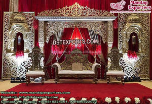 Temática Walima musulmana, escenario de boda antiguo, exclusivo, recepción de boda, Escenario nocturno musulmán, decoración de Escenario nocturno, Nikah - Product Image 2