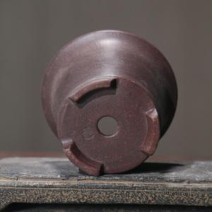 Maceta de Arcilla Morada, Estilo Chino Clásico, para Bonsái, Esencial para Plantas de Interior, Transpirable, Tamaño de Escritorio - Product Image 3