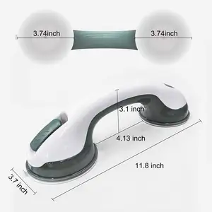 Shower Handle Bars for Bathroom Ultra Grip Dual Locking Safety Suction Cups Shower Handles for Elderly Seniors Disabled Handicap