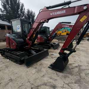 Mini-excavatrice d'occasion YANMAR VIO55 de 5 tonnes du Japon, matériel de terrassement en stock - Product Image 3