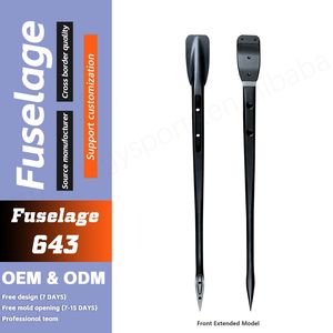 Série GY-Axis Accessoires d'hydroptère en alliage d'aluminium noir et durable pour fuselage Fusible avancé 600mm 644mm Feuille de surf 765mm - Product Image 1