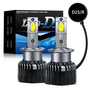 Lampadina LED Serie D Ecologica D5S D8S D2R D4R con Doppio Tubo in Rame 6500K CSP4575 Super Luminosa Canbus Ready Direttamente dalla Fabbrica 12V 24V - Product Image 1