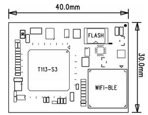 T113 Nhúng Core Board Cortex-A7 Dual-Core Bộ Vi Xử Lý Ddr3 128MB Bộ Nhớ Cache Cho Cvbs Máy Ảnh Ứng Dụng Trong Xe Hệ Thống Giải Trí - Product Image 6