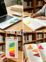 Bloc-notes adhésifs en papier plat pour mémos, papeterie de bureau, pour la lecture et l'enregistrement, vente en gros directe d'usine chinoise pour le bureau et la maison