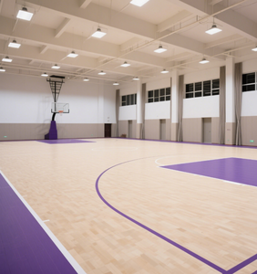 Cancha de Baloncesto Acrílica de Alta Calidad INOLP, Piso Deportivo Premium con Absorción de Impactos, Hecho en China y Guatemala - Product Image 1