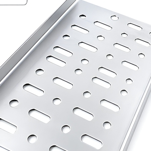 Goulotte de câblage ventilée en <span class=keywords><strong>acier</strong></span> prégalvanisé perforé pour projets de câblage commerciaux et de construction - Product Image 3
