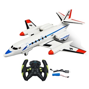 Avión Teledirigido 2.4GHz Con Luces LED – Planeador De Espuma EPP Para Niños Y Adultos, Fácil De Controlar Y Resistente A Golpes