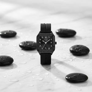 <span class=keywords><strong>Montre</strong></span> de luxe carrée écologique pour femme 2025 – Nouvelle <span class=keywords><strong>montre</strong></span>-bracelet tendance avec calendrier, polyvalente, étanche, bracelet en silicone, aiguilles - Product Image 1