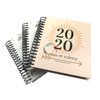 Carnet de Journal à pois carré en papier noir à couverture souple quotidienne personnalisée papier 160 g/m²