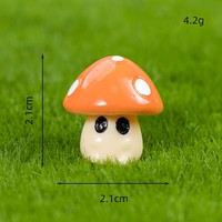 Ornement Mystique Champignon Gothique Pastel Cottagecore en Gros pour Décoration d'Aquarium, Accessoires en Résine, Ornements de Jardin