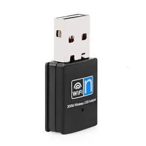 Giảm Giá Mạnh Bộ Chuyển Đổi Mạng USB WiFi Không Dây 2.4GHz 300Mbps RTL8192EU Bộ Thu Dongle Wifi Mini