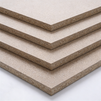 Panneau de fibres à densité moyenne mélaminé (MDF) avec différentes couleurs de grain de bois pour armoires de cuisine et placards