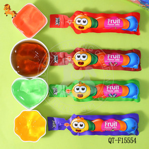 Caramelos de Gelatina con Sabor a Fruta en Forma de Oruga, Pudín Suave con Forma de Animal para Niños, Recuerdos de Fiesta de Cumpleaños - Product Image 4
