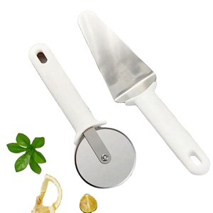 Pp Handle 360 Degree Rolling <b>Wheel</b> Cutter Pizza Cutting Home Kitchen Special Multi-Function Commercial Baking Tools - Product Image 1