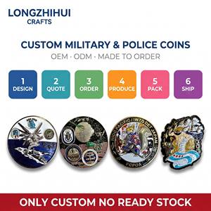 Moneta Commemorativa 3D in Metallo con Katana Giapponese in Rilievo, Souvenir Artigianale per Guerrieri e Ninja - Product Image 4