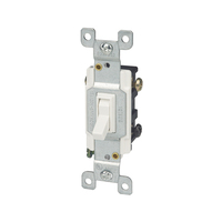 15A 120V/277V3ウェイトグルライトスイッチ1ギャングウォールスイッチ