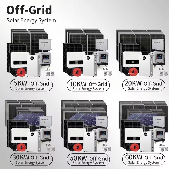 1.5KW Off Grid Solar Energy Storage System 12V Small Home Solar Power Kit for Rural House