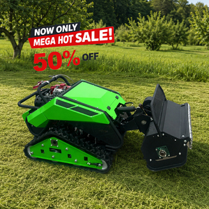 Industrial RC Flail Mower All-Terrain <b>Brush</b> Cutter Gas-electric Heavy-Duty Flail Mower for Slopes Farmland Orchards - Product Image 1
