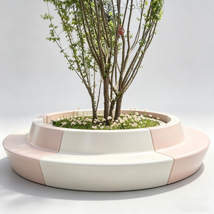 008A Rectangular Fiberglass <b>Chairs</b> <b>and</b> Coffee <b>Tables</b> for Garden Hospital Park Shopping Mall Balcony Commercial Waiting Areas - Product Image 6