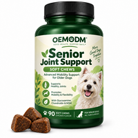 OEM ODM Complément alimentaire pour la mobilité des chiens et des chats, sous forme de bouchées molles, à base de Glucosamine, MSM et Chondroïtine, Marque privée