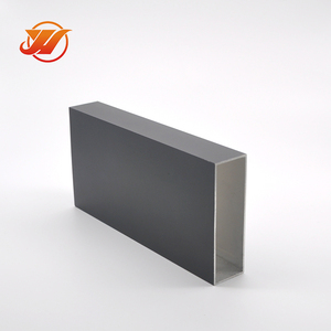 أنابيب مستطيلة من الألومنيوم 6061 6063 T5 T6 مصنعة بتقنية CNC مع تشطيب مطحون وخيارات طلاء الأنودة - Product Image 2