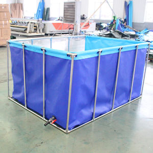 126 Gallonss Aquarium 100*80*60Cm <span class=keywords><strong>Betta</strong></span> Gelei Vis Tank Draagbare Roestvrij Staal Koi Visvijver - Product Image 4