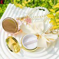 Boîte de rangement pour baume à lèvres, masque pour les lèvres, pot de crème, fard à paupières, rouge à lèvres, emballage cosmétique, étui à rouge à lèvres, pot de blush avec porte-clés