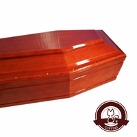 Ataúd Funerario Personalizable con Certificación FSCR, Estilo Europeo, Origen Shandong, Tamaño Personalizado