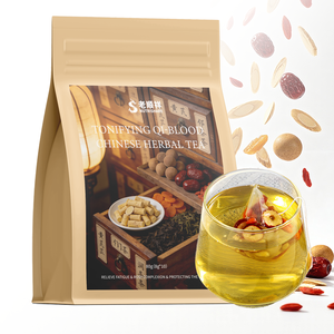 Thé aux herbes chinoises mélangées de qualité supérieure en sachets, favorisant la vitalité générale, améliorant l'état de santé secondaire, tonifiant <span class=keywords><strong>le</strong></span> Qi et <span class=keywords><strong>le</strong></span> <span class=keywords><strong>sang</strong></span>, et protecteur. - Product Image 1