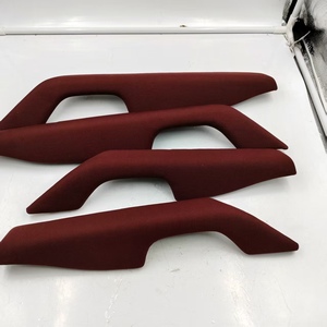 Tela decorativa para puerta de coche, panel interior del reposabrazos, cubierta interior de cuero tejido para Toyota Hilux <span class=keywords><strong>Vigo</strong></span> 2015-2024 - Product Image 4