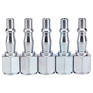 You 1/4Bsp <b>Threaded</b> Quick Connect Coupler Set 6Mm Stainless Steel Pneumatic <b>Tool</b> Accessories - Product Image 5