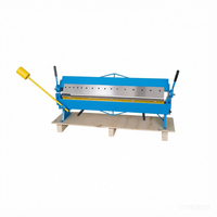 TZBELIEVE W-1220 Cintreuse universelle manuelle pour tôles et tôles pliées, à engrenages, haute précision, en acier au carbone