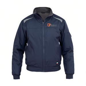 Blouson Bomber Coupe Classique Bleu Vêtements de Travail et de Sécurité - Product Image 2