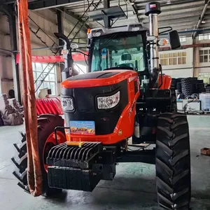 180 HP 4*4 khung gầm lớn cao housepower 4WD trang trại Máy kéo bánh máy kéo để bán