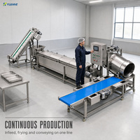Ligne de production industrielle entièrement automatique de frites de pommes de terre YUAN, machine de transformation de chips de pommes de terre frites