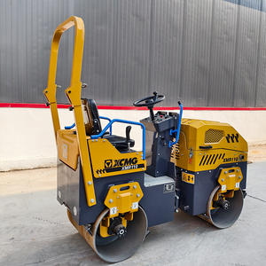 Doppelt rommeln Vibrations-Mini-Straßen walze XCMG mit Dieselmotor XMR110 Walze zu verkaufen - Product Image 6