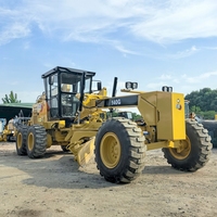 Offre Spéciale – Niveleuse à moteur Caterpillar 140G d'occasion d'origine, modèle CAT 140G avec ripper et lame, matériel de construction routière à prix réduit