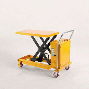 Plate-forme élévatrice hydraulique Ciseaux en aluminium <span class=keywords><strong>Mobile</strong></span> 150kg Tables élévatrices manuelles Offre Spéciale manuelle avec capacité de charge 300kg - Product Image 5