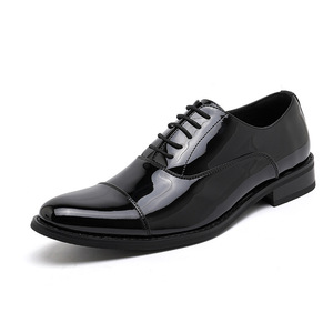 Zapatos de Cuero para Hombre, Formales, de Cuero Genuino, Blancos, de Charol, Zapatos Casuales de Cuero para Hombre - Product Image 2