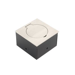 SS304 Electrical Floor Outlet Box Hidden Single <b>Socket</b> for Luxury Interior Design - Product Image 1