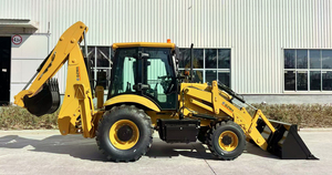 2025 100HP đa chức năng Bánh Xe Tải backhoe <span class=keywords><strong>loader</strong></span> với phía trước xô phía sau máy xúc yuchai động cơ hiệu quả cao bánh có động cơ - Product Image 3