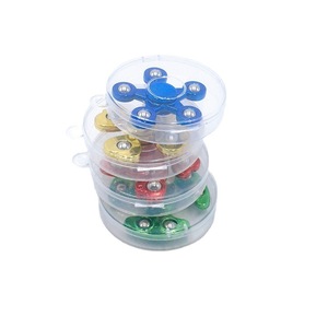 Spinner anti-stress en plastique électroplaqué pour jeunes (7-14 ans) - Spinner triangulaire - Vente en gros - Xc Chine Zhejiang - Product Image 5