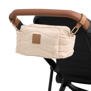 Bolsa de Pañales para Cochecito, Acolchada, de Gran Capacidad, Organizador de Cochecito, Bolsa de Pañales Moderna para Mamá - Product Image 1