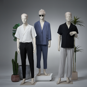 Penjualan terlaris manekin pria kelas atas serat kaca seluruh tubuh dengan Matte selesai realistis warna kulit pajangan jendela Dummy - Product Image 4