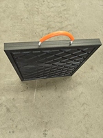 Plaque de support de grue en UHMWPE recyclable, OEM usine, avec logo et épaisseur personnalisée