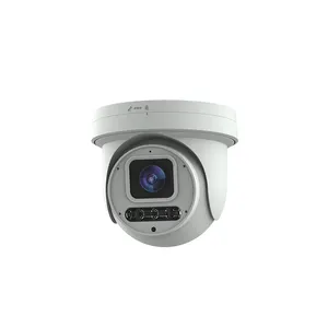 Minicâmera de segurança poe ip, 5mp 4k zoom óptico mini colorpra luz dupla à prova d' água com auto rastreamento automático, ptz, turca, dome