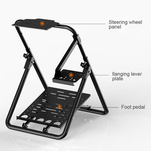 ขาตั้งพวงมาลัยเกมแข่งรถแบบพับได้สำหรับ G27 G29 Gt500 <span class=keywords><strong>T300rs</strong></span> - Product Image 2