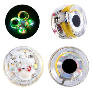 Trappola a LED piccola e impermeabile con lente fisheye, si attacca all'esca o alla gabbia dell'esca, adatta per la cattura di calamari, polpi e spadepesci - Product Image 1