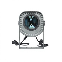 Projecteur LED Zoom Gobo 200W IP65 avec alliage d'aluminium pour utilisation sur scène et en KTV